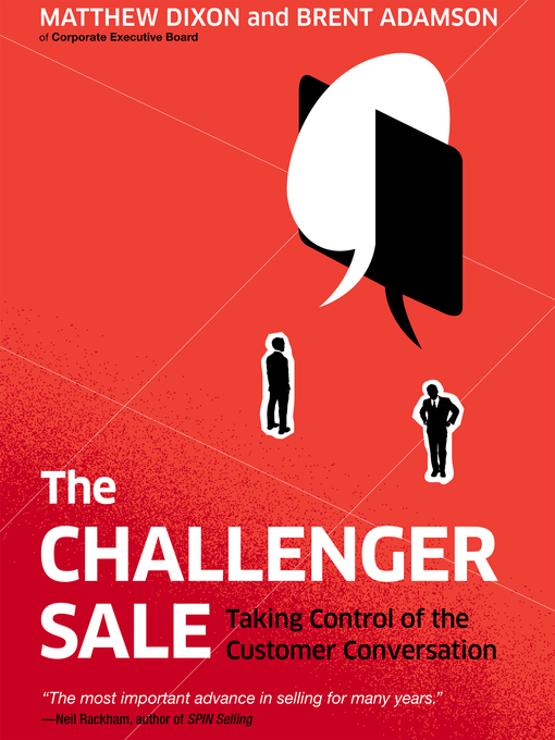 Title details for The Challenger Sale by Brent Adamson - Wait list